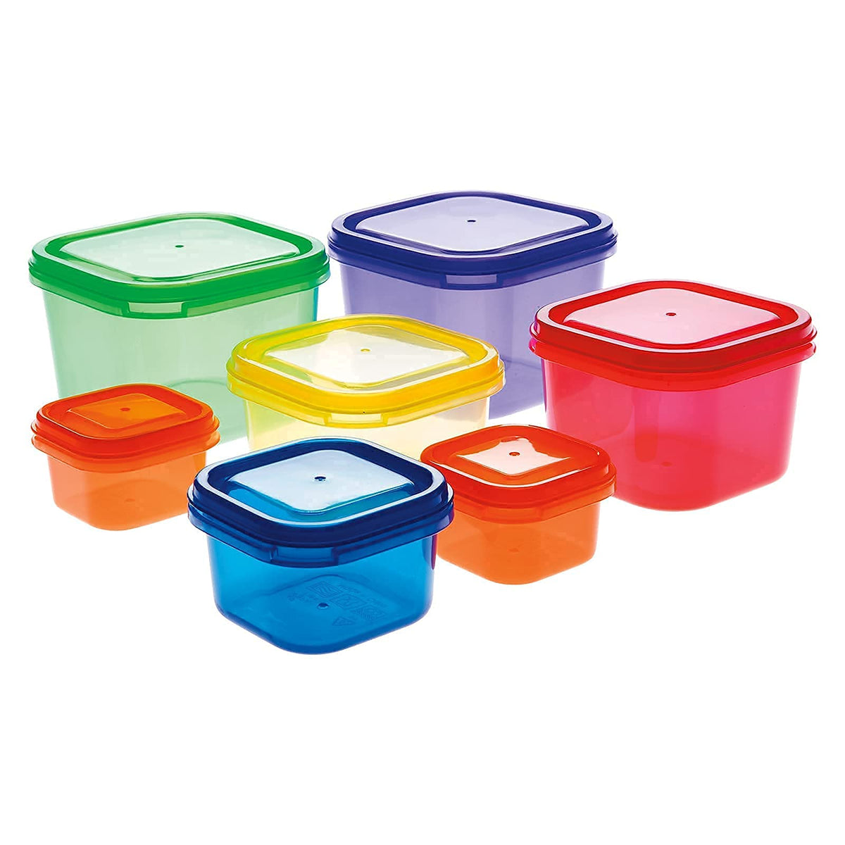 BODi color-coded cups with lids for precise portions and easy meal prep.