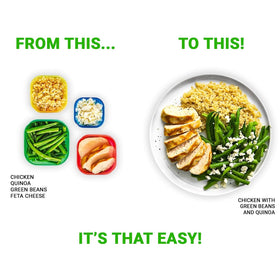 BODi portable lunch containers ideal for on-the-go meals.
