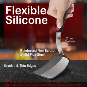 BodiCal soft grip heat-resistant handle offers comfortable, secure use.