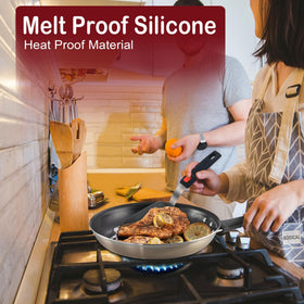 BodiCal stainless-core silicone layer provides durable, versatile kitchen tools.
