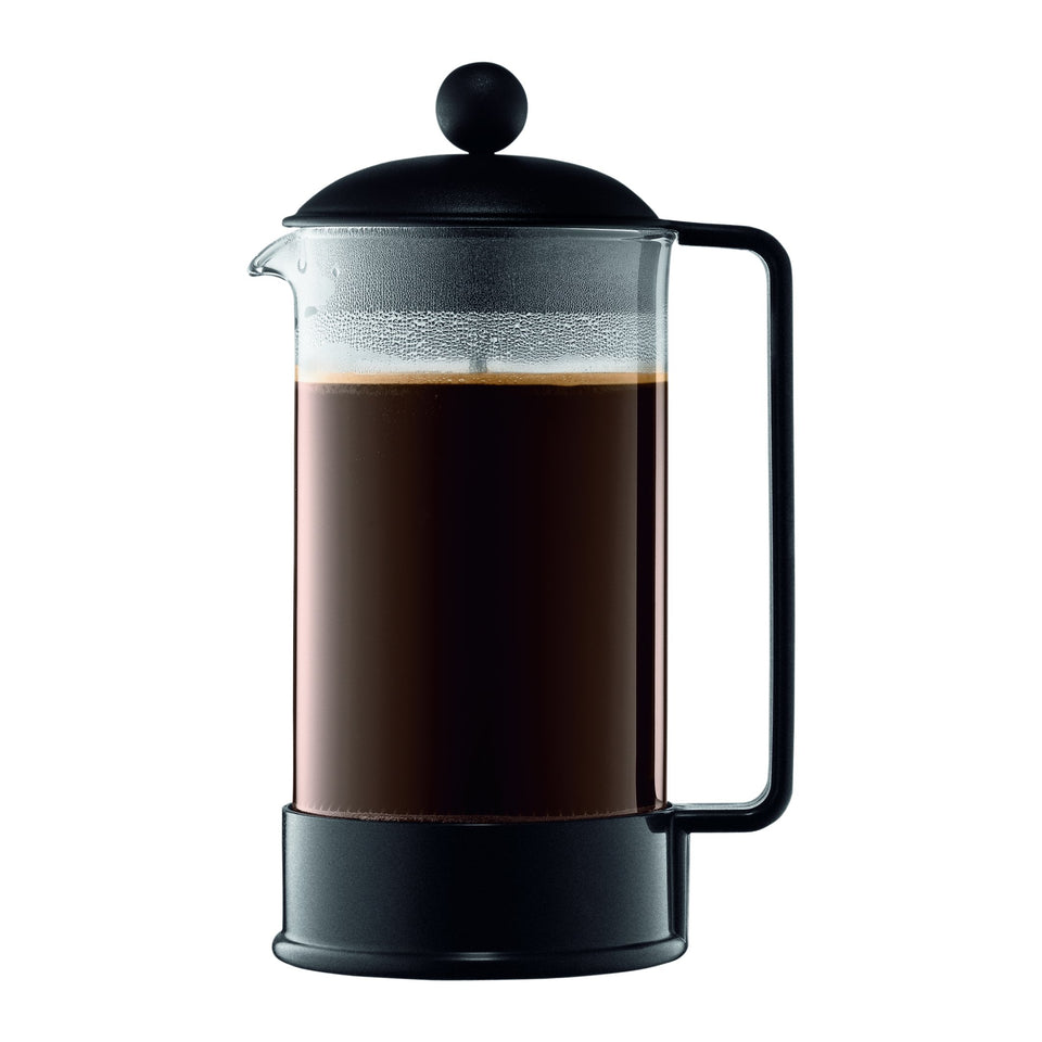 Bodum Brazil French Press carafe in borosilicate glass preserves flavor