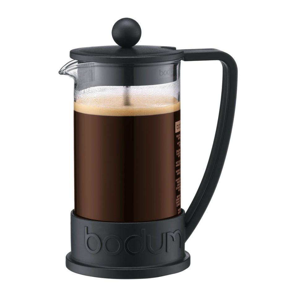 Bodum Brazil French Press glass carafe for pure flavor in every brew.