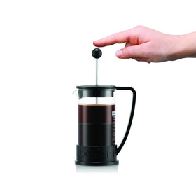 Bodum Brazil French Press stainless plunger for precise filtration and aroma.