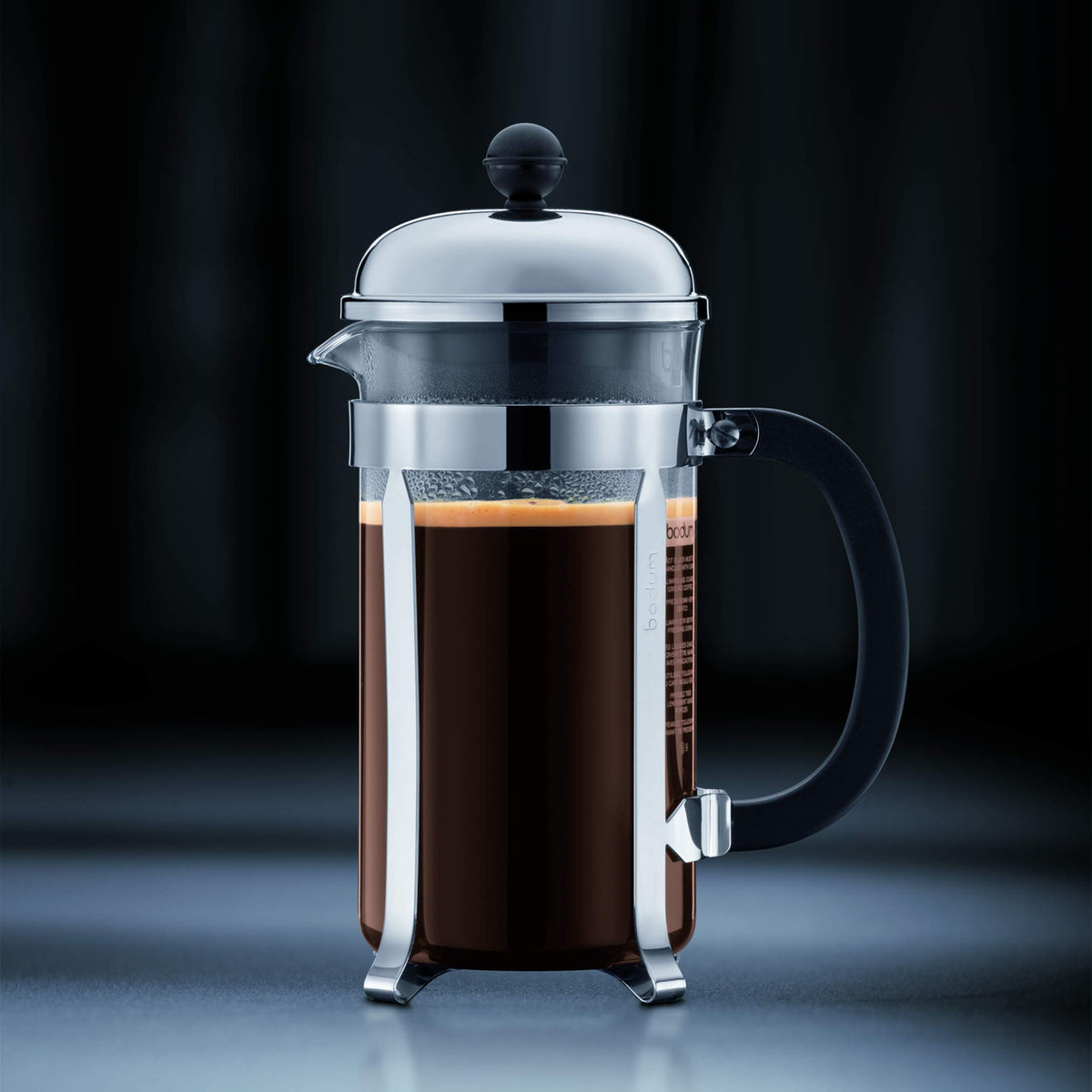 Warm morning ritual with Bodum Chambord shown as a cozy start to coffee.
