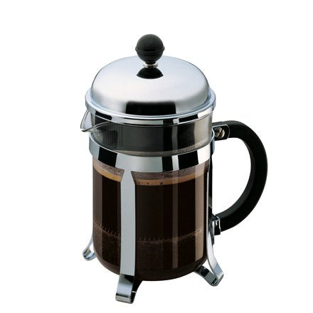 Bodum Chambord plunger and filter for a rich, clean cup