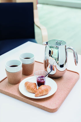 Bodum Columbia Thermal French Press adds a stylish kitchen aesthetic