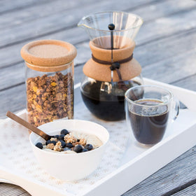 Bodum dishwasher-safe filter aids easy maintenance.