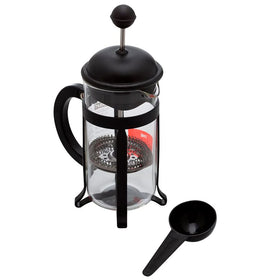 Bodum Java French Press front view highlights elegant design for rich, full-bodied coffee.
