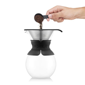 Bodum reusable stainless steel filter preserves oils and aroma for richer cups