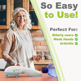 Body Without Pain opens soda bottles quickly for a mess free kitchen