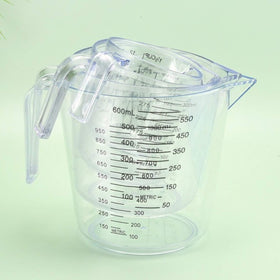 BOEYAA stackable measuring cups save space in compact kitchens.