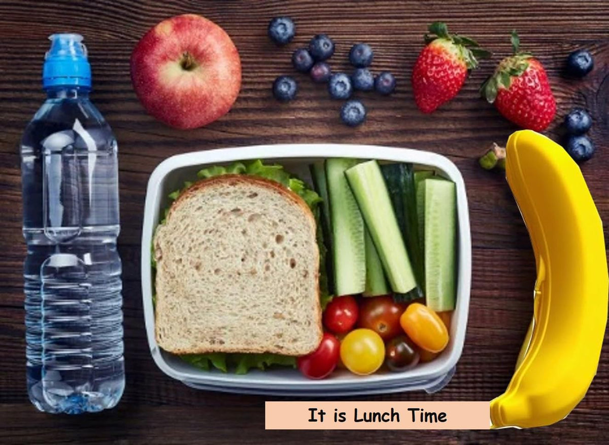 Dishwasher-safe banana case cleans easily after use.