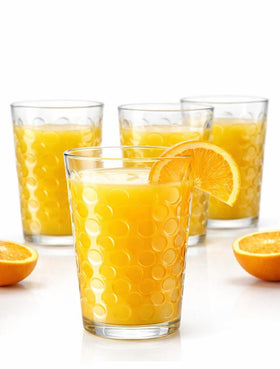 BOHEM'S dessert-friendly glasses pair with small servings and tasting portions.