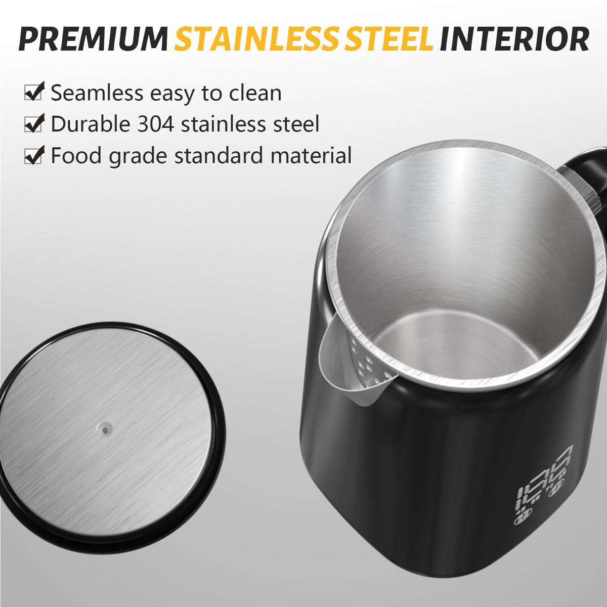 BOHOME double-layer cool-to-touch exterior for safe handling.