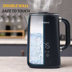 BOHOME wide opening for easy refills and cleaning.