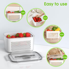 Boichu clear food-grade PP material for durable fridge storage