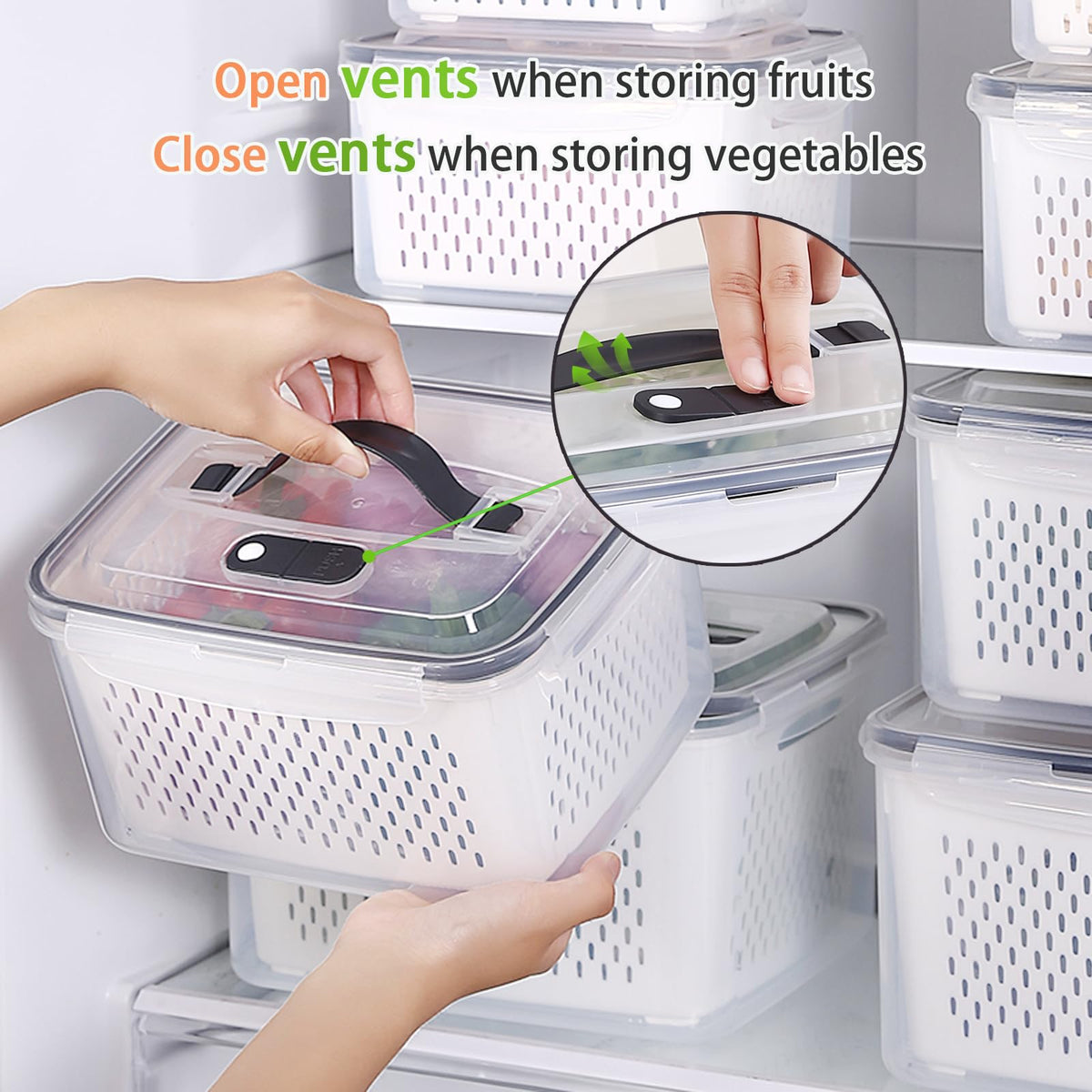 Boichu dishwasher-safe containers suitable for fridge and freezer