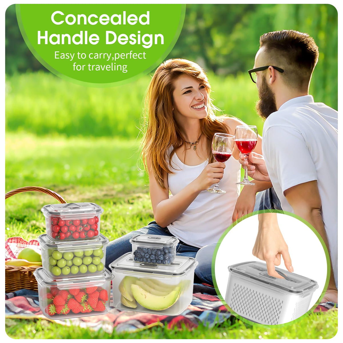 Boichu meal-prep and on-the-go storage ideal for lunches