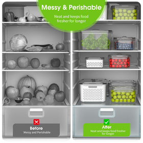 Boichu vent-control lids help separate fruits and vegetables