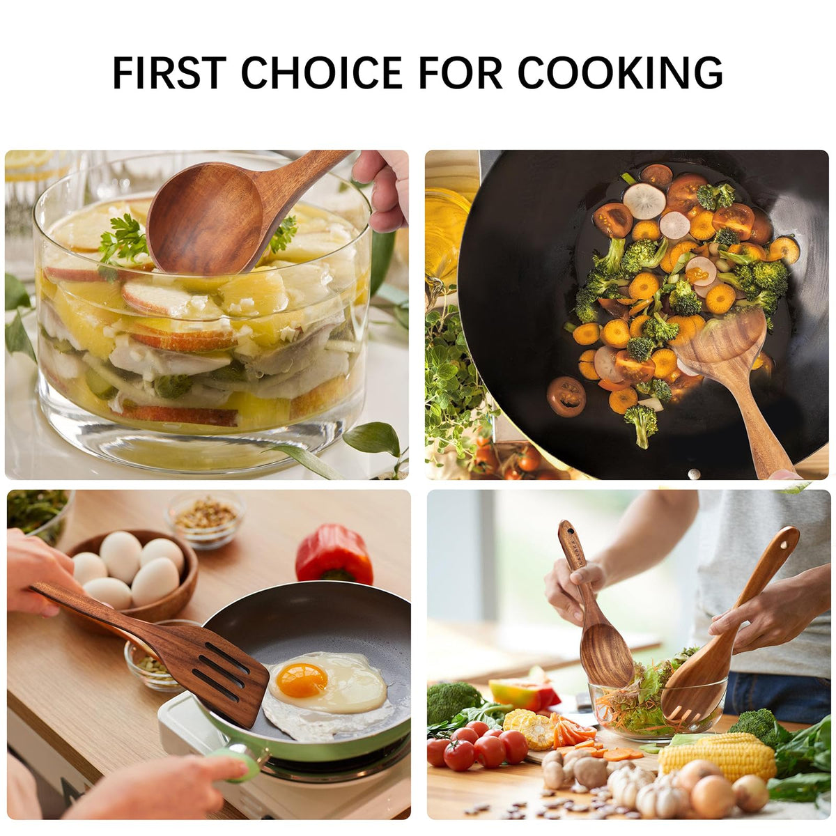 BOKALAKA heat-resistant utensils built to endure high-heat cooking.