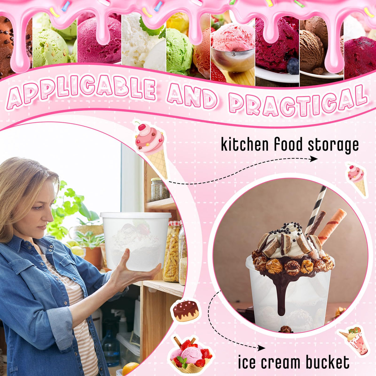 Bokon gift-ready ice cream storage set ideal for celebrations and gifting.