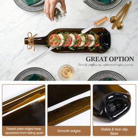 Bokon wine-bottle fork adds refined serving for appetizers.