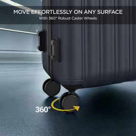 Boldworks removable inserts convert the case to regular luggage.