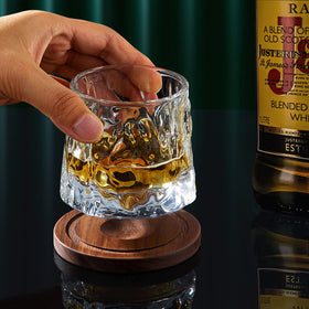 Rounded glass mouth on BOLESTA for comfortable, smooth sipping.