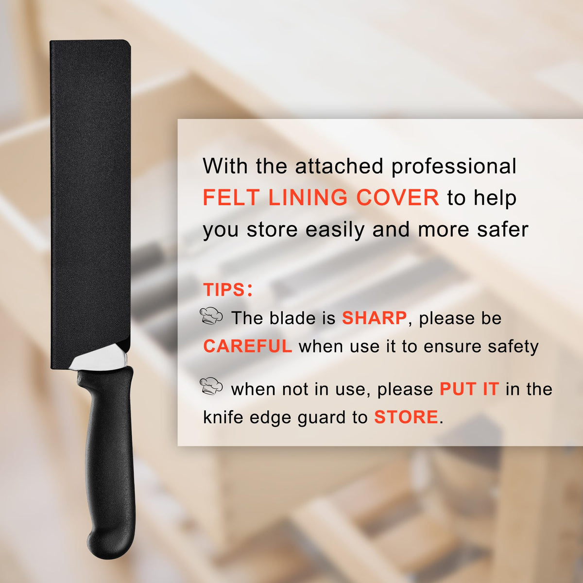 BOLEXINO 9-inch blade balances control and reach for large loaves.