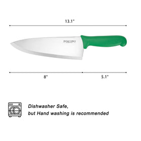 BOLEXINO all-round knife for meat, fish, and produce prep.