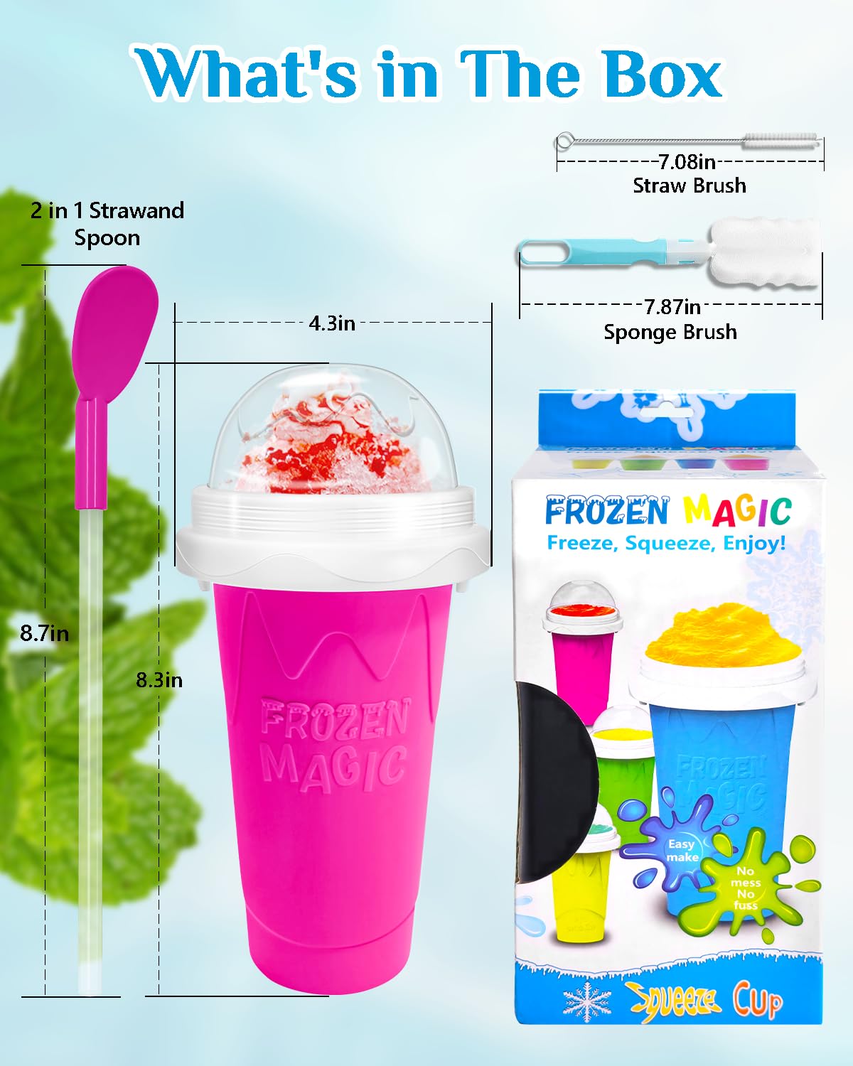 Bollove Slushie Cup ideal for family activities and kids' gatherings.