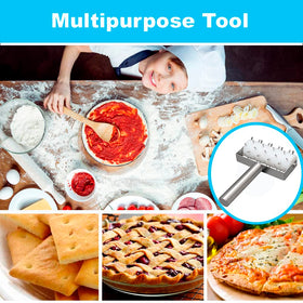 Boltcorrse multi-use docker ideal for cookies, pies, and flatbreads in home kitchens.