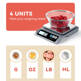 BOMATA scale powered by AAA batteries for portable weighing