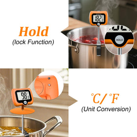 BOMATA deep-fry thermometer ready for hot oil tasks