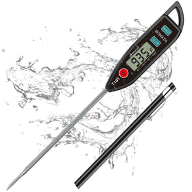 BOMATA digital thermometer with long probe for precise kitchen readings.