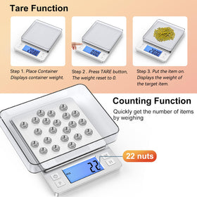 BOMATA dual power options for USB or battery use