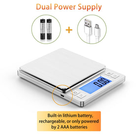 BOMATA larger backlit LCD improves readability in dim light