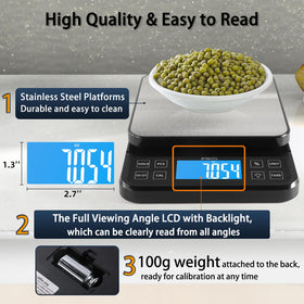 BOMATA scale stainless steel pan emphasizes durability and easy cleaning.