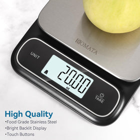 BOMATA tare and seven units simplify batch weighing.