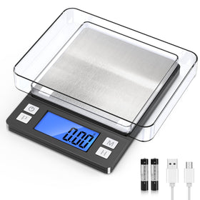 BOMATA upgraded small digital scale with compact design for easy, precise weighing.
