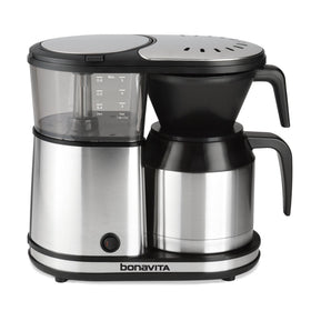 Bonavita BV1500TS front view highlighting compact, space-saving design for small kitchens