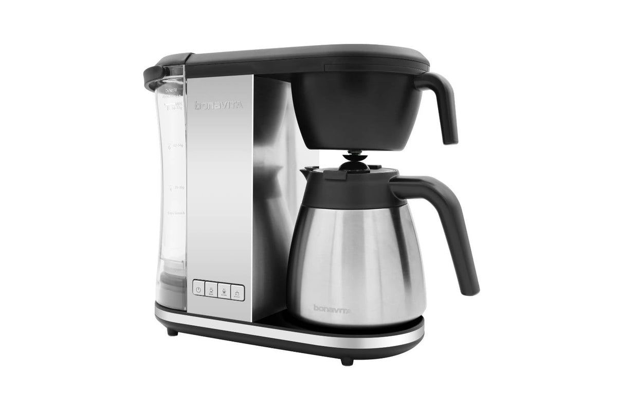 Bonavita Enthusiast front view with compact design for small kitchens.