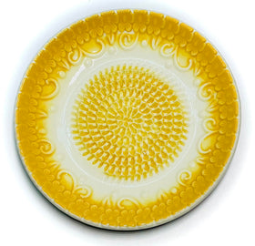 BonCera ceramic grater plate 5.25-inch for fast garlic and cheese shredding