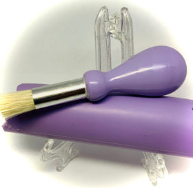 BonCera purple embossed design adds kitchen style and display