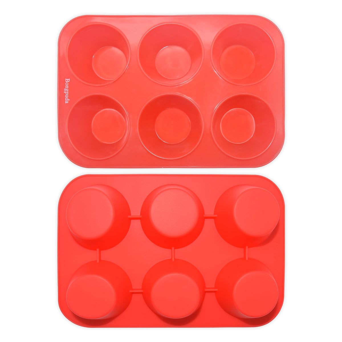 Bongpuda egg muffin idea using 6-cup molds for breakfast.