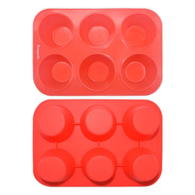 Bongpuda egg muffin idea using 6-cup molds for breakfast.