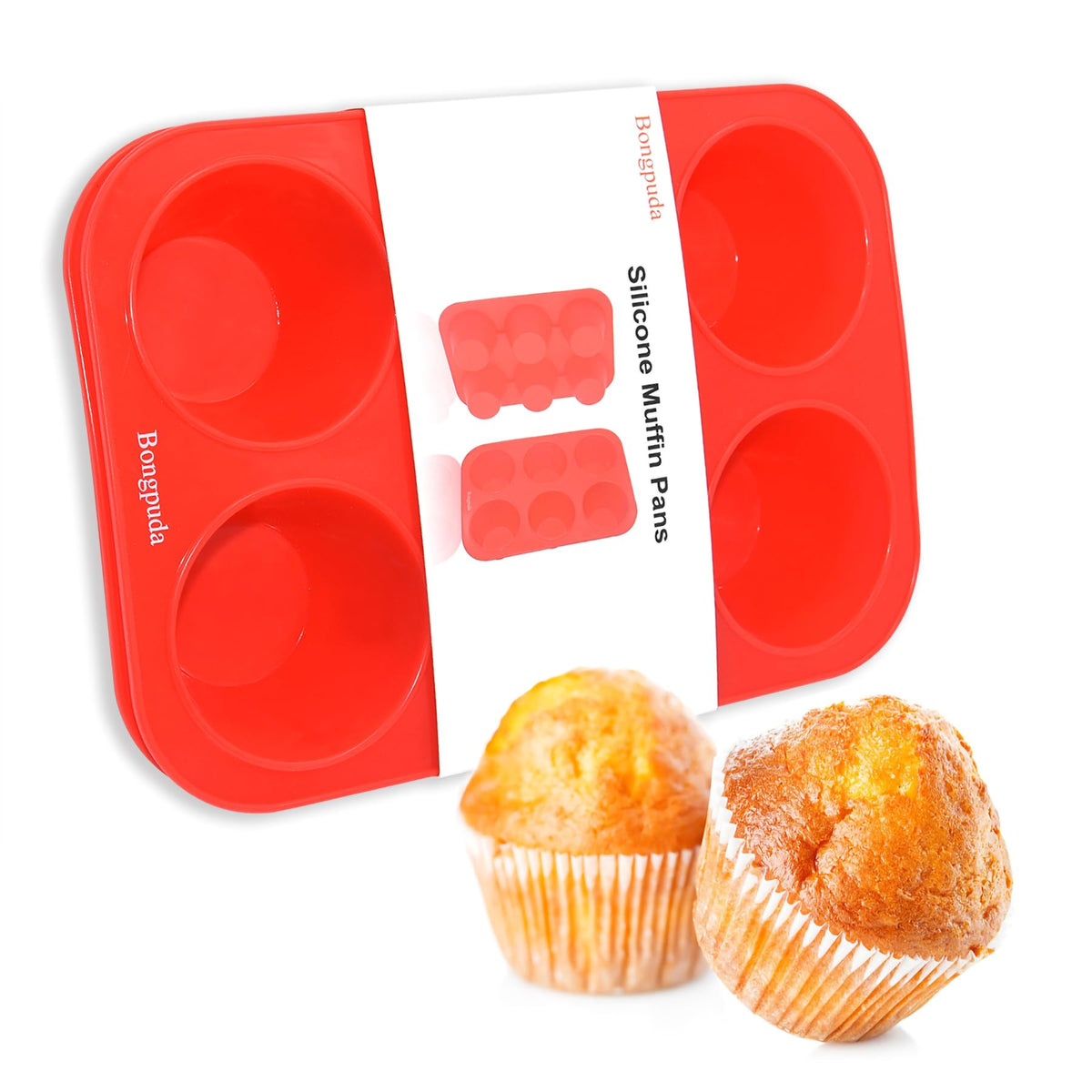 Bongpuda silicone molds with lifetime guarantee for worry-free baking.