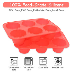 Bongpuda silicone baking molds assembled for versatile baking projects.