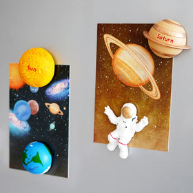 Bonilve Fridge display magnet set on metal surfaces for space decor