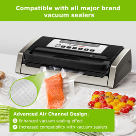 Bonsenkitchen BPA-free commercial-grade bags preserve freshness safely